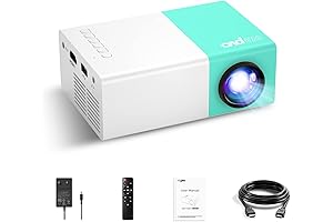 Portable Projector, wepvo Mini Projector for Kids Gift