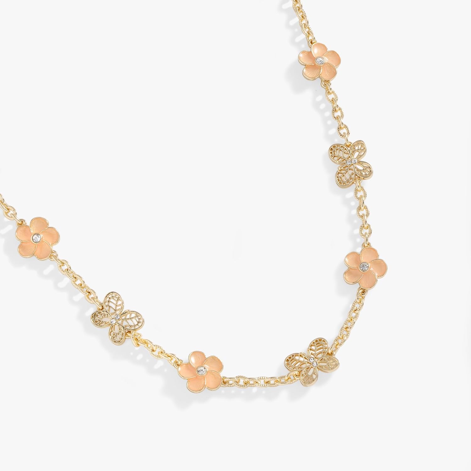 Alex and Ani Filigree Butterfly Necklace