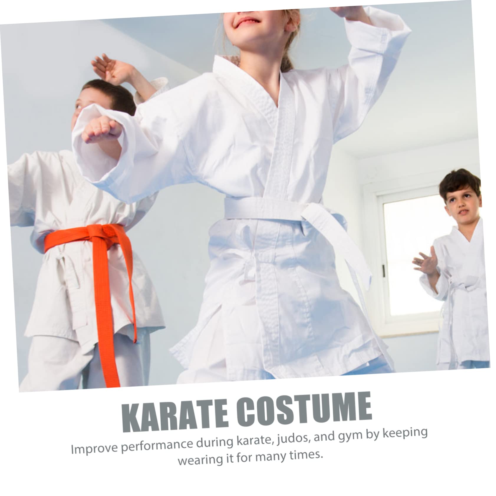 Uniforme de Karate para Adulto y Juvenil, Juego de Entrenamiento