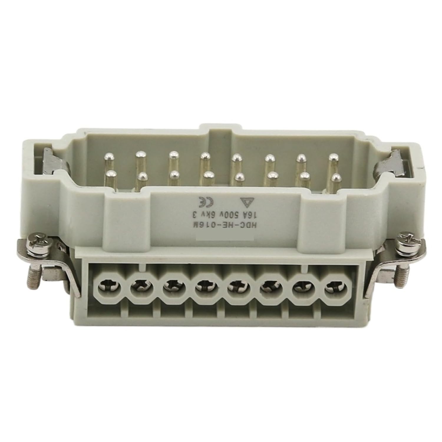 16 Core Heavy Duty Connector HDC-HE-016 The Male and The Female 16A500V Aviation 1Pcs(Male Insert)