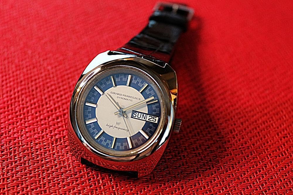 Amazon.co.jp: デットストック級 GIRARD-PERREGAUX HF ジャイロ 