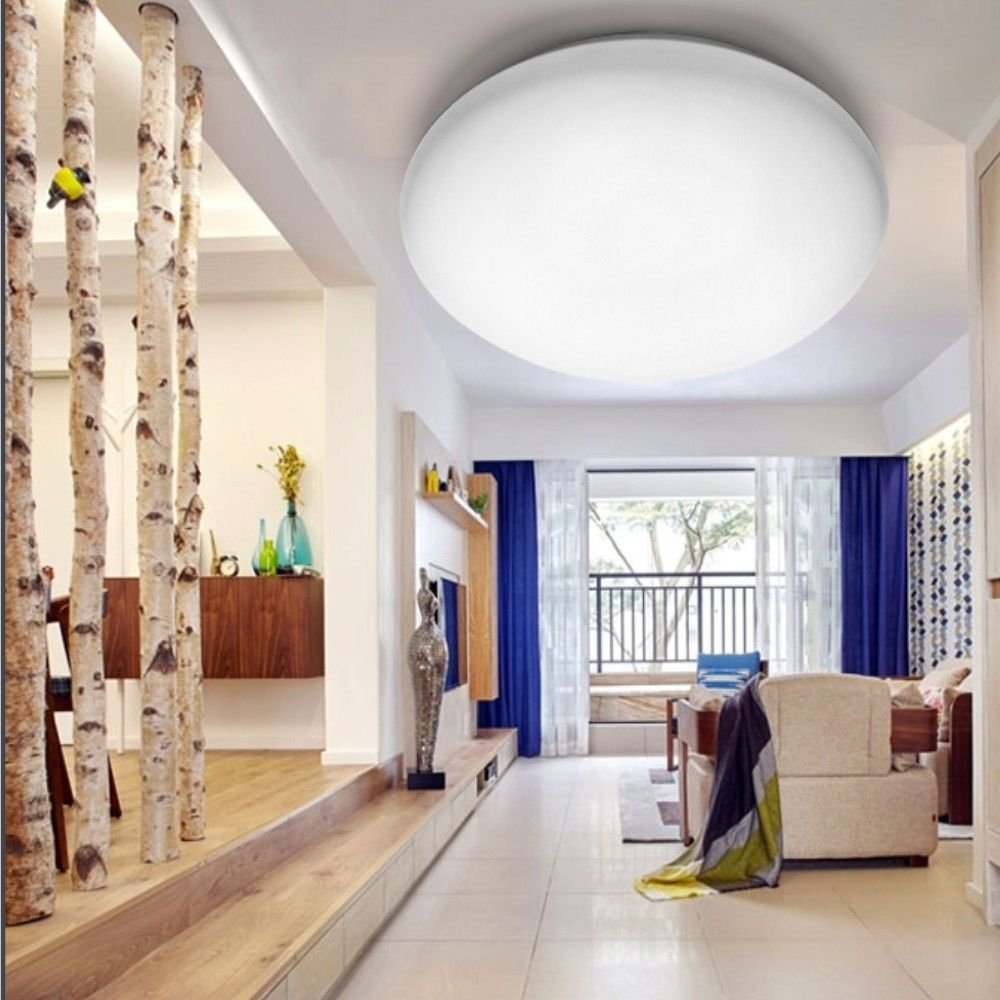 18W Radar Motion Sensor LED Flush Mount Ceiling Light,Smart