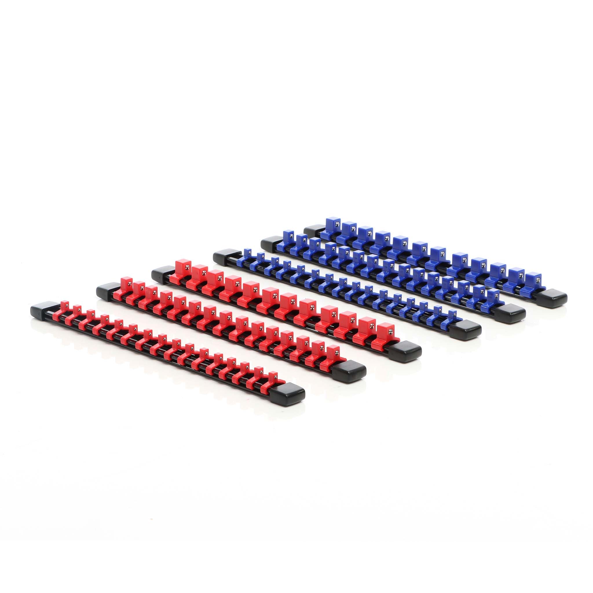 XPOtool 6x Porta bussole Supporti per bussole in ABS Guide per 86 punte 1/2", 1/4" e 3/8"