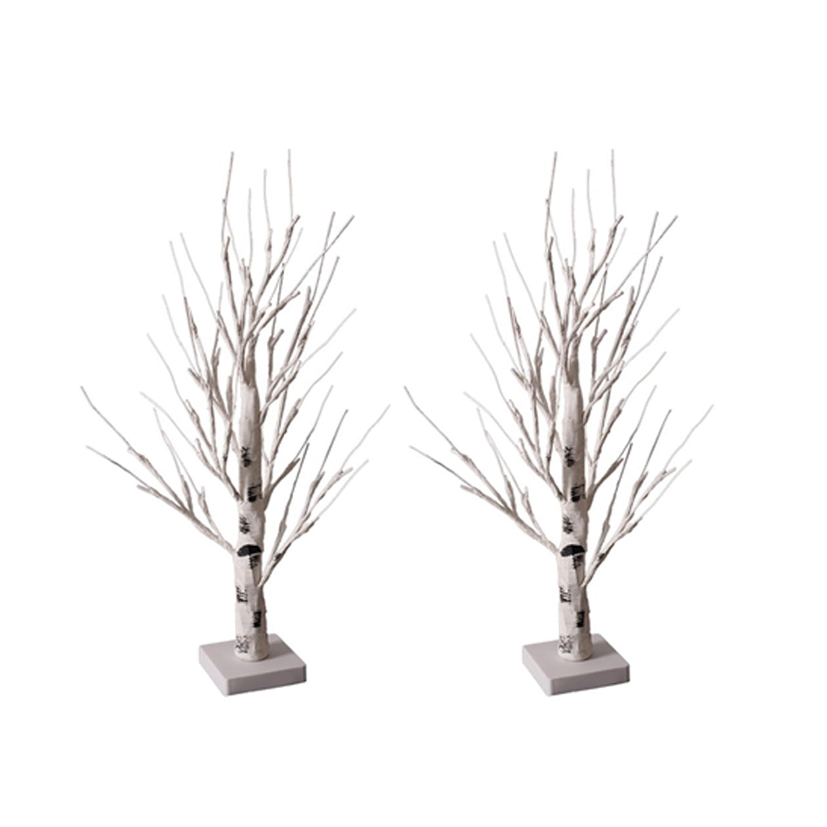 Árbol con luces LED Jnchdghwa de mesa con temporizador y pilas para decoración