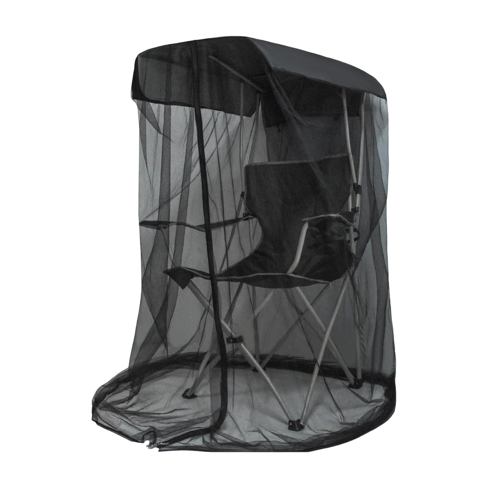 Cubierta para columpio de jardín con malla fina transpirable y toldo protector de terraza