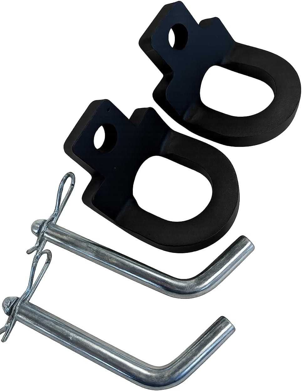 Fifth Wheel Hook Safety Chain Brackets - for Rail System - Gooseneck