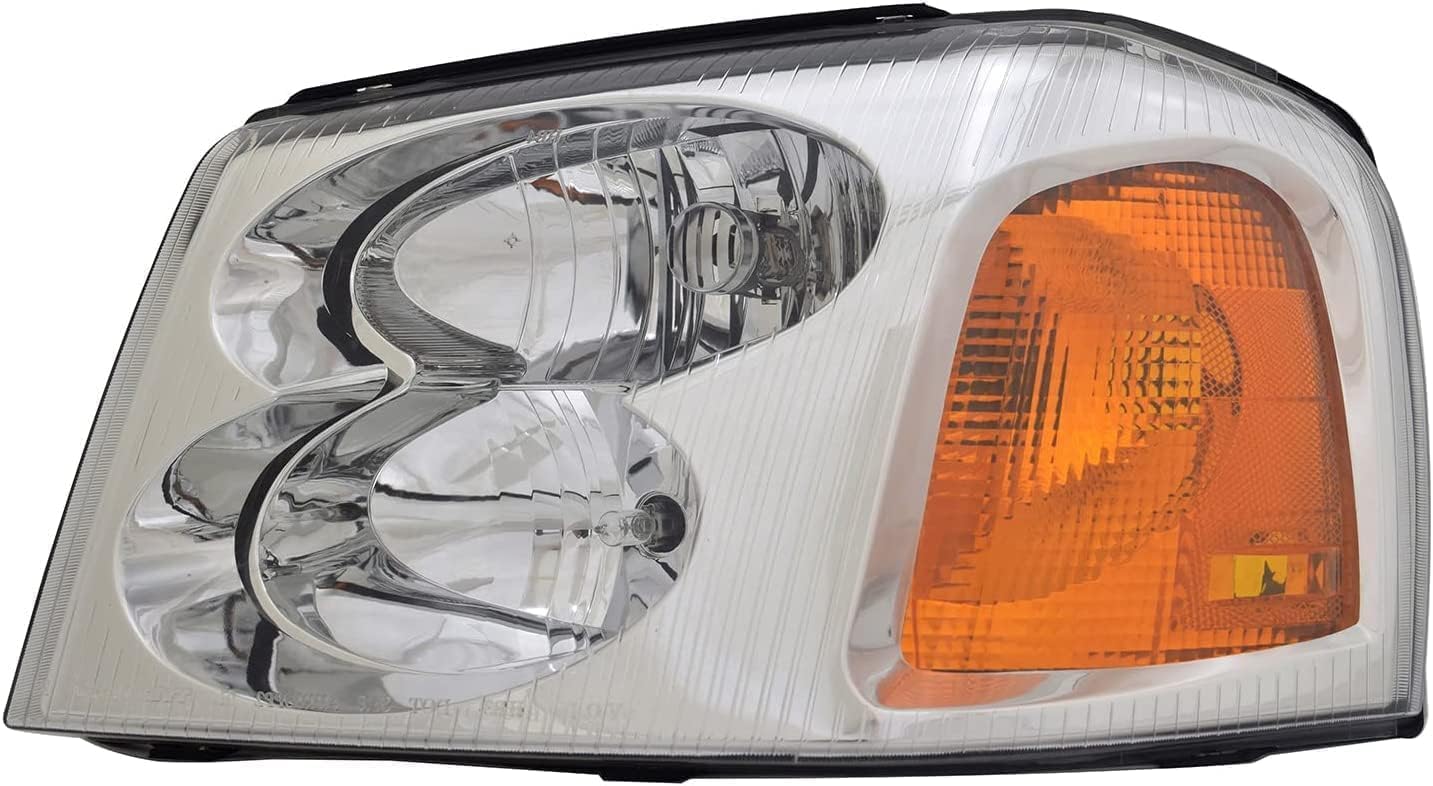 ALLIGATOR AUTO LIGHTS Replacement for GMC Envoy 2002-2009 Headlight Headlamp Assembly With Bulbs Right/Passenger Side 15833070 / GM2503220