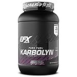 EFX Sports Karbolyn Fuel | Fast-Absorbing Carbohydrate Powder | Carb Load, Sustained Energy, Quick Recovery | Stimulant Free | 36 Servings (Grape)