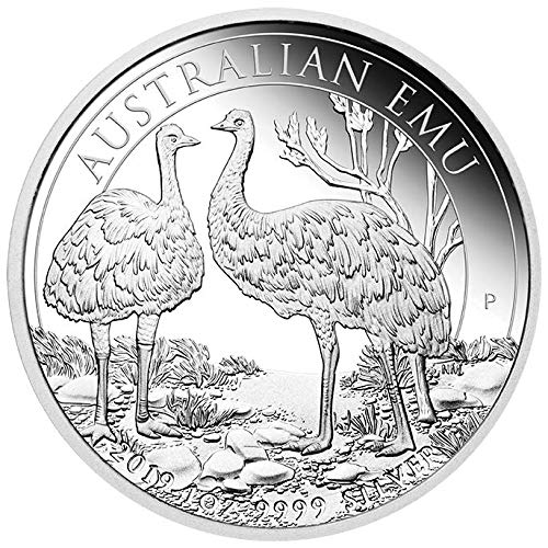 Preisvergleich Produktbild THE PERTH MINT Australien Emu 1 Unze Silbermünze 2019