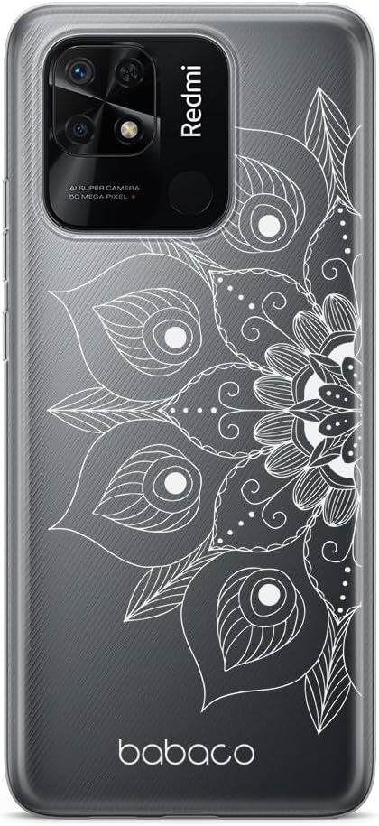 BABACO ERT Group Mobile Phone case for Xiaomi REDMI 10C Original and Officially Licensed Pattern Mandalas 001 optimally adapted to The Shape of The Mobile Phone, case Made of TPU
