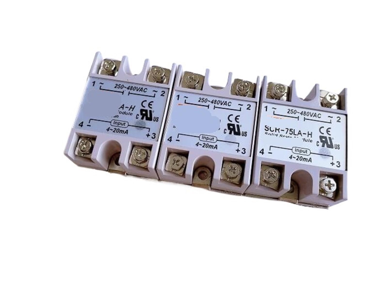 Module de relais statique SCR-10LA-H contrôle 4-20 mA charge 250-480 VCA