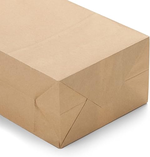 Miniatura 4 de Bolsas de papel kraft marrón tamaño mini 50 piezas 3.5 * 2.2 * 7.1 pulgadas bolsas de regalo de regalo a granel