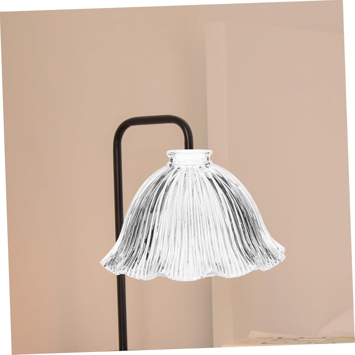 Mipcase Retro Glass Lamp Shade Decorative Pendant Light Fixtures Soft Light Cover for Ceiling Lamp
