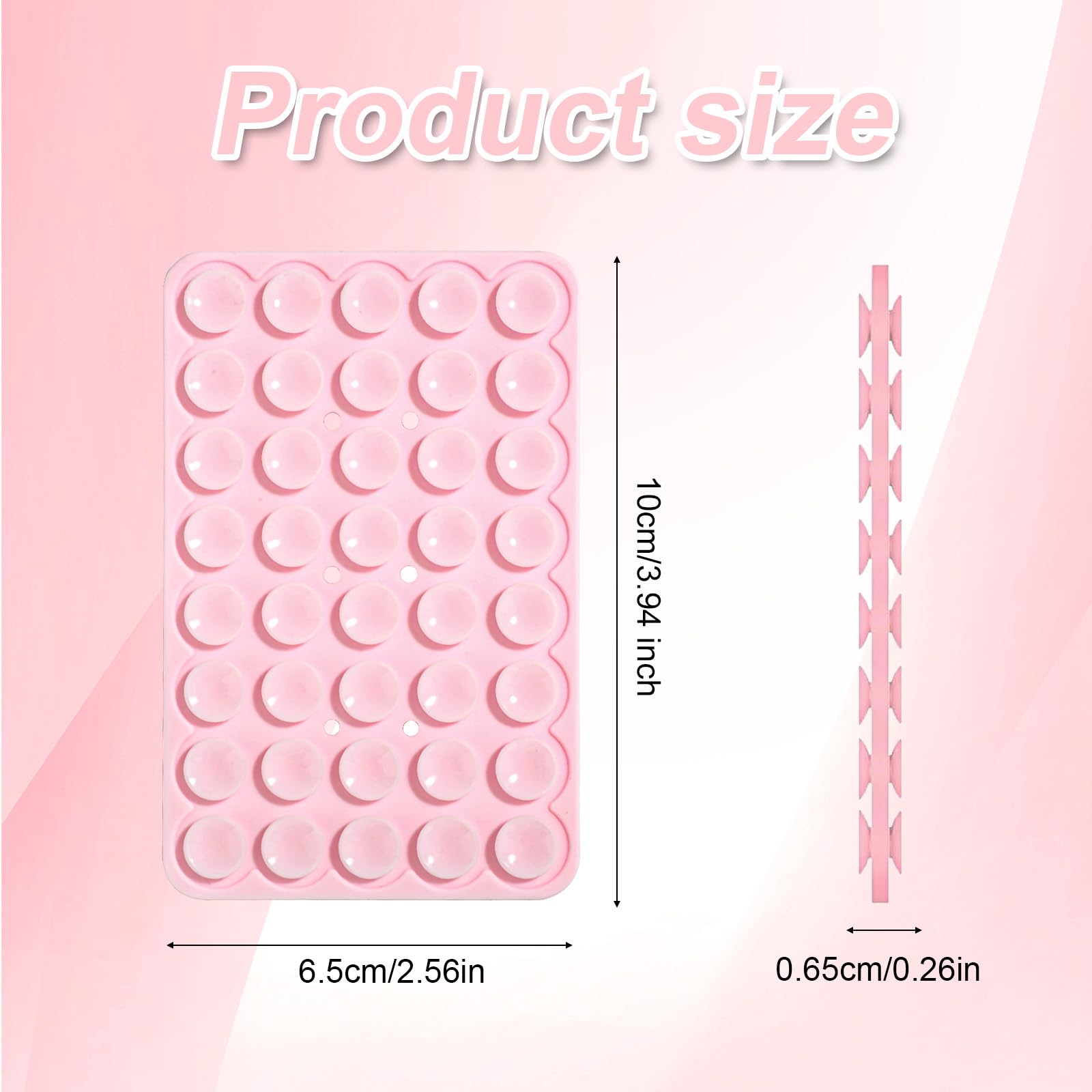 Supporto Ventosa Per Telefono In Silicone - Doppia Aspirazione Per Auto E Casa - Foto 8