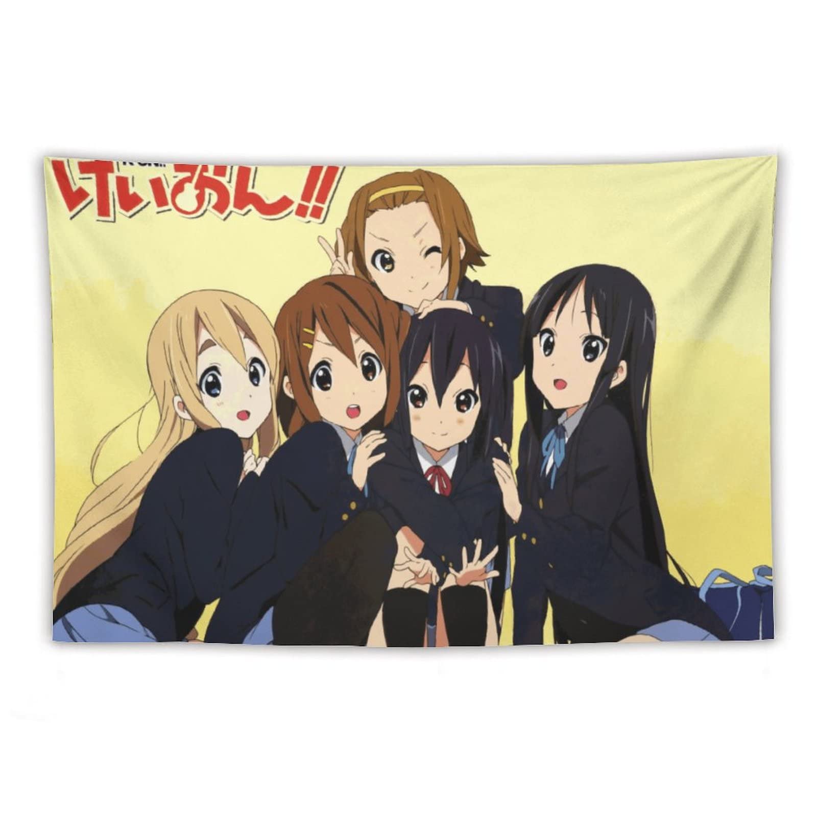 Amazon.co.jp: けいおん タペストリー アニメ タペストリー 壁掛け 