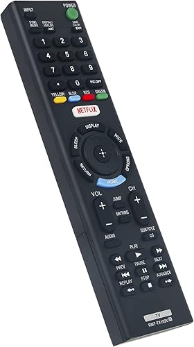 Miniatura 2 de Allimity RMT-TX102U RMTTX102U - Control remoto de repuesto compatible con Sony Bravia LED Smart TV KDL-32W600D KDL-48R550C KDL-55W650D KDL-40W650D