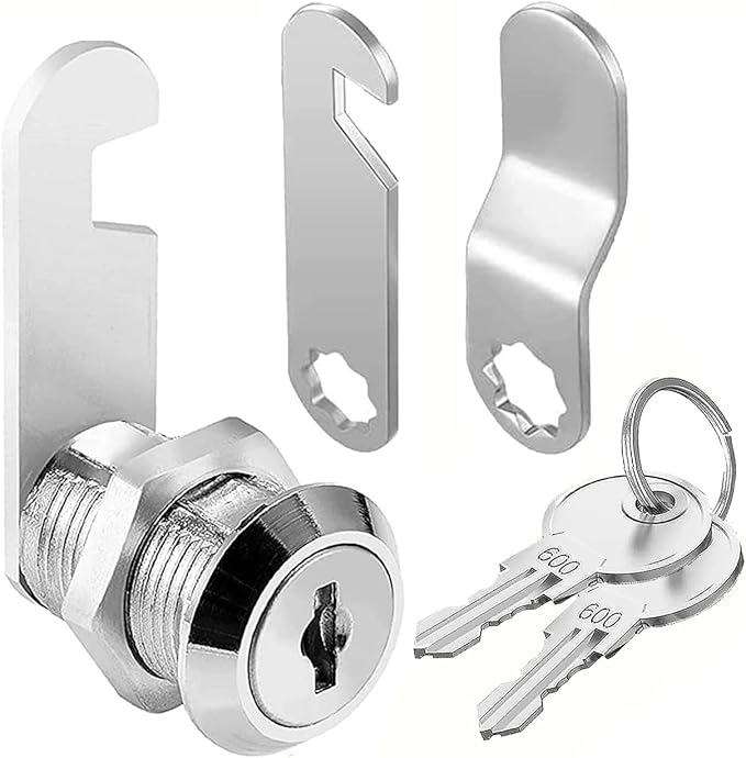 Litensh Mailbox Lock, Cam Lock with Key Alike, Drawers Lock