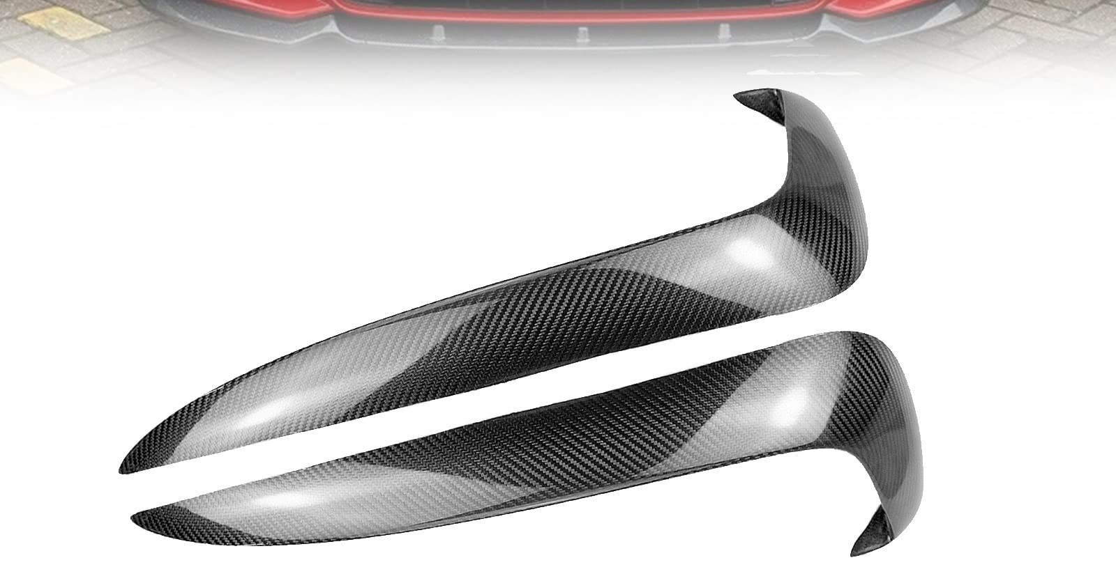 Spoiler de pare-chocs en carbone pour Audi A3 S3 2017-2019, finition luxe sportive