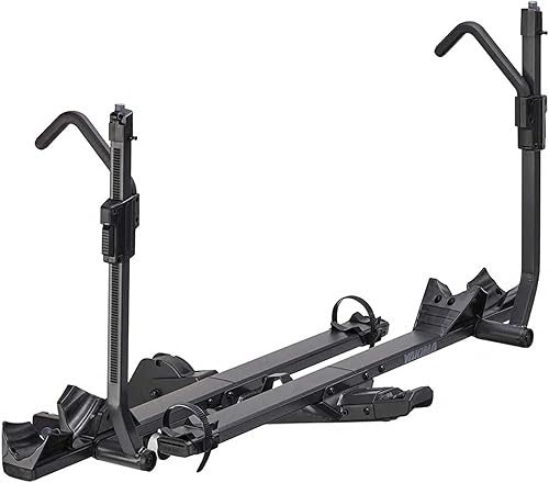 Yakima StageTwo - Soporte para bicicleta de 1.25 pulgadas con 4 niveles de bandeja ajustable para bicicletas, se adapta a distancias entre ejes de