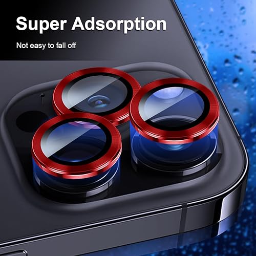 Miniatura 4 de Protector de lente de cámara para iPhone 15 Pro MaxiPhone 15 Pro, protector de pantalla de vidrio templado, aleación de aluminio, accesorios de