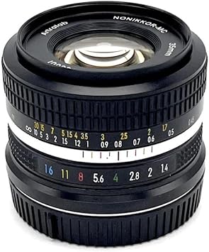 ARTRALAB NONIKKOR-MC 35mm F1.4 Full Frame 1980s Compatible with Fuji X