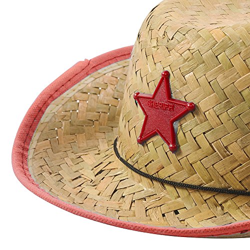 Funny Party Hats Cowboy Party Hats - 12 Straw Cowboy Hats - Cowboy Hats Bulk - Cowboy Party Favors #TOP7