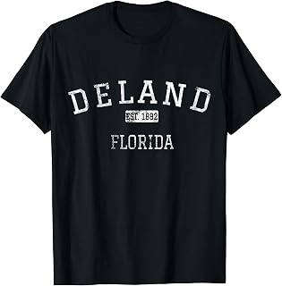 DeLand Florida FL Vintage T-Shirt