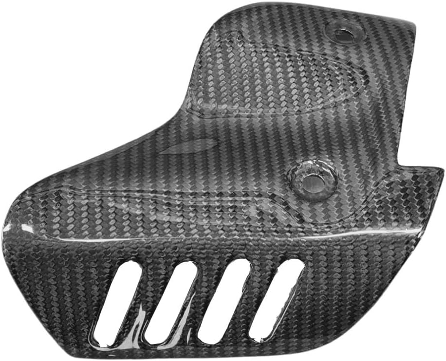 Replacement Exhaust Heat Shield, for (2007-2012) Ducati 848/848 Evo / 1098 / 1098S / 1098 Tricolre / 1098R / 1098 Bayliss /1198 / 1198S / 1198S Corse / 1198R Corse / 1198SP, Carbon Fiber