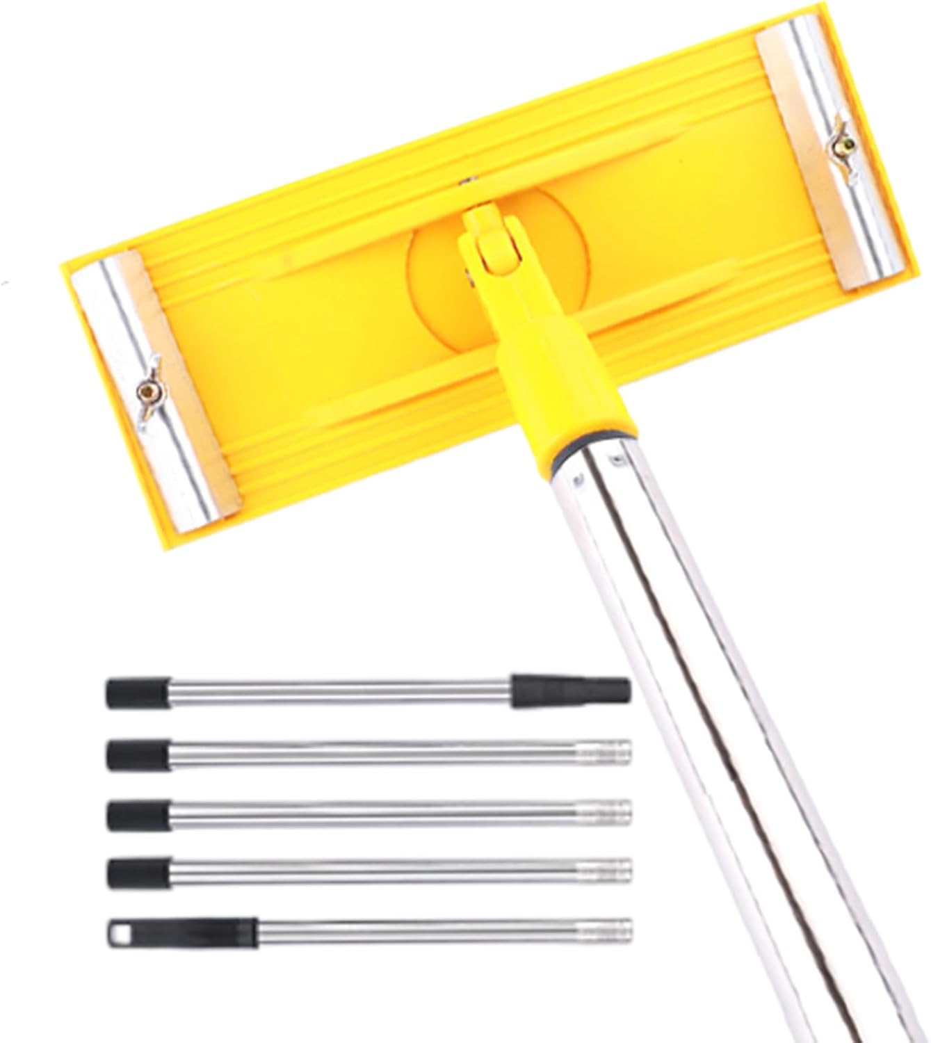 Pole Sander for Drywall Adjustable Telescopic Wall Polishing Sanding Tool | Painting Prep Ceiling Sander for Floors Ceilings Gypsum Putty Layer Home Decoration Renovation