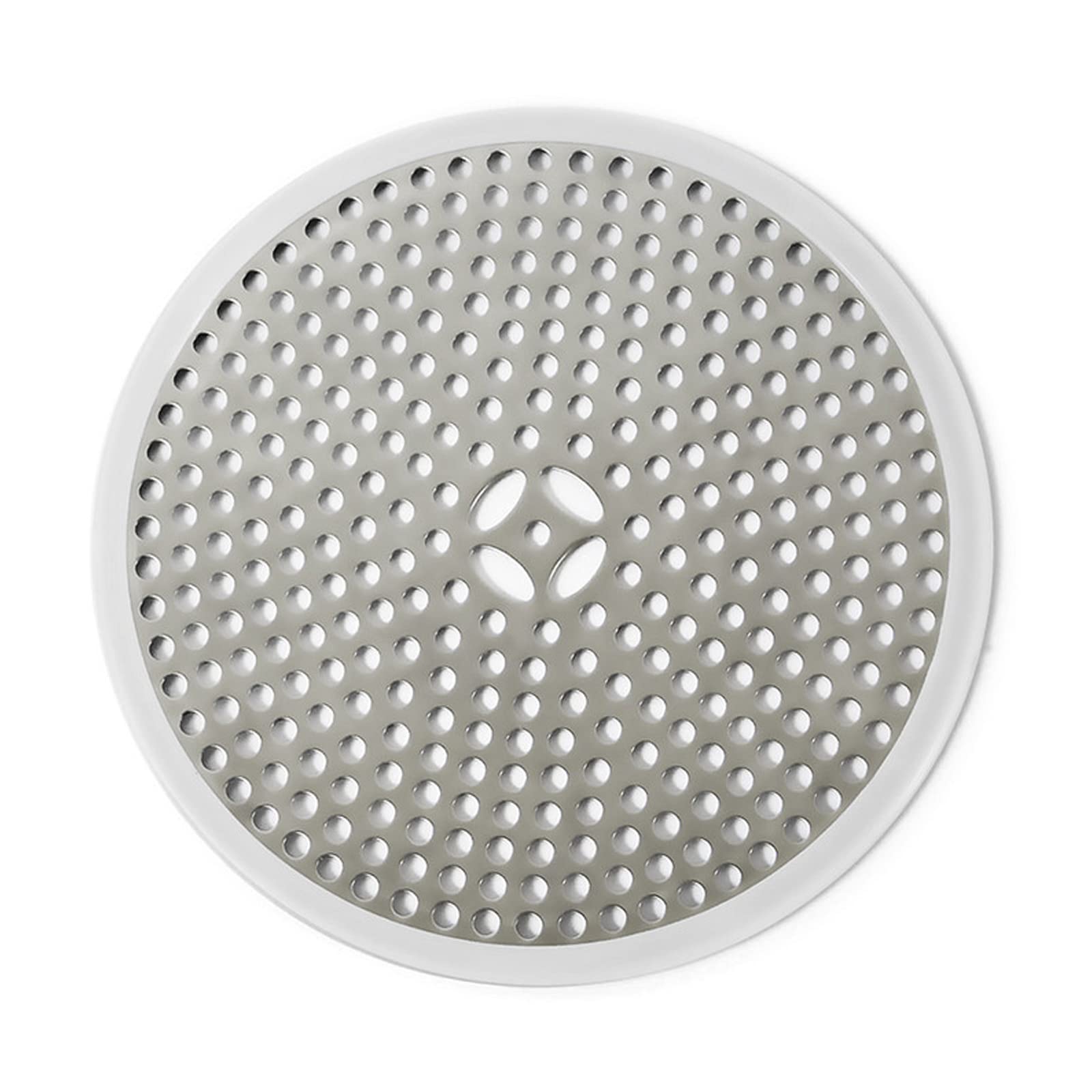 Filtro Per Scarico Doccia In Acciaio Inox Con Bordo In Silicone - Raccoglie Capelli E Detriti, Antiruggine