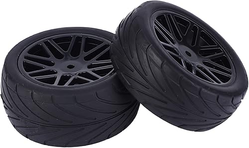 Miniatura 6 de 4 ruedas todo terreno, 110 3.346 in universal RC Car Crawler Wheels Control remoto RC Rally neumáticos (negro) accesorio Slash 2Wd neumáticos 110 Rc