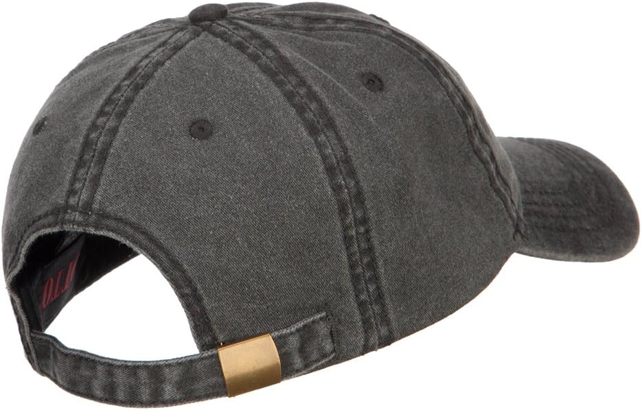 e4Hats.com Alabama State Flag Map Embroidered Washed Cap
