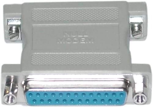 Adaptador de módem nulo, DB25 hembra a DB25 | Hembra