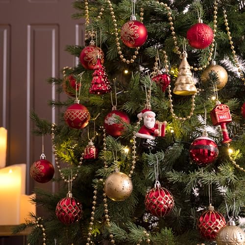 Boules de Noël incassables Valery Madelyn | Ne craignez plus les chutes du sapin