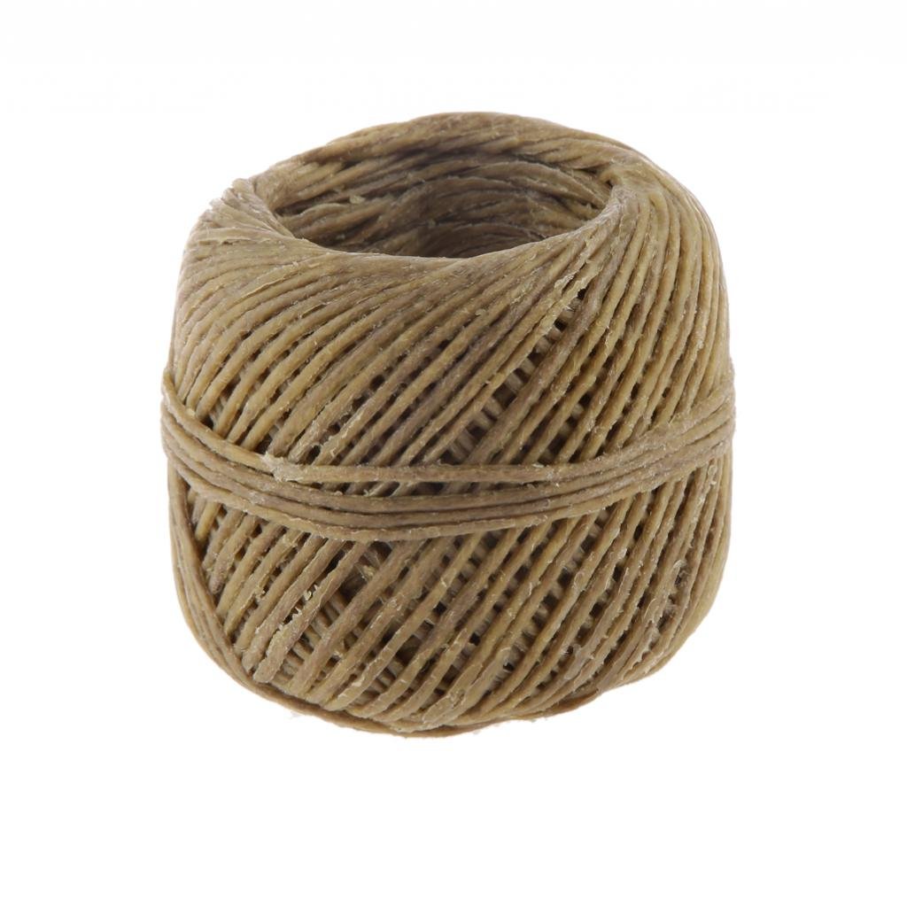 Hellery Beeswax Organic Candle Wick, 200ft - #1, 200 feet