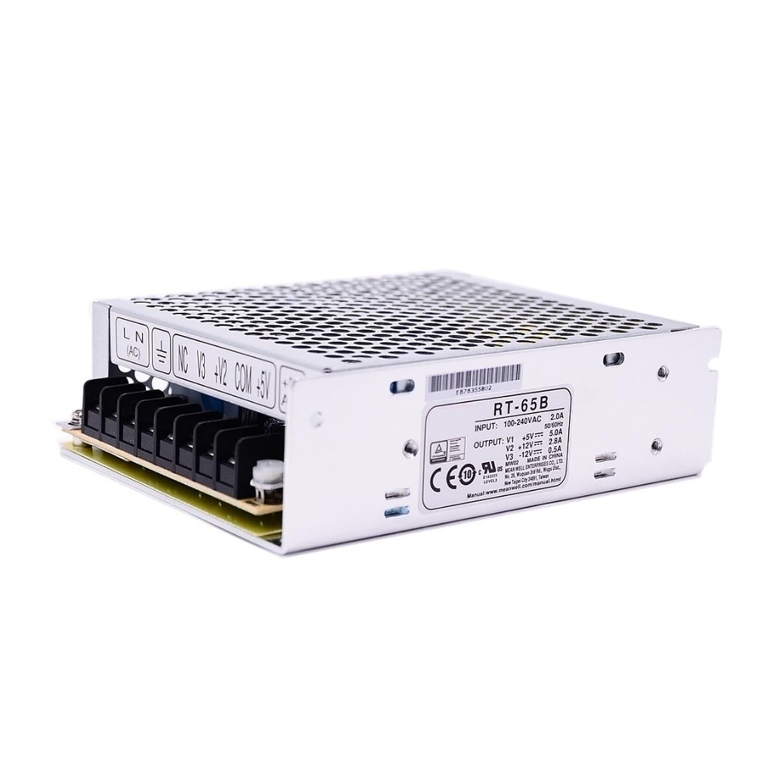 Alimentation à découpage 65W RT-65 triple sortie pour boîtier