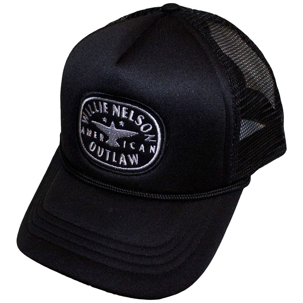 Rock Off officially licensed products Willie Nelson Outlaw Trucker Baseball Cap One Size