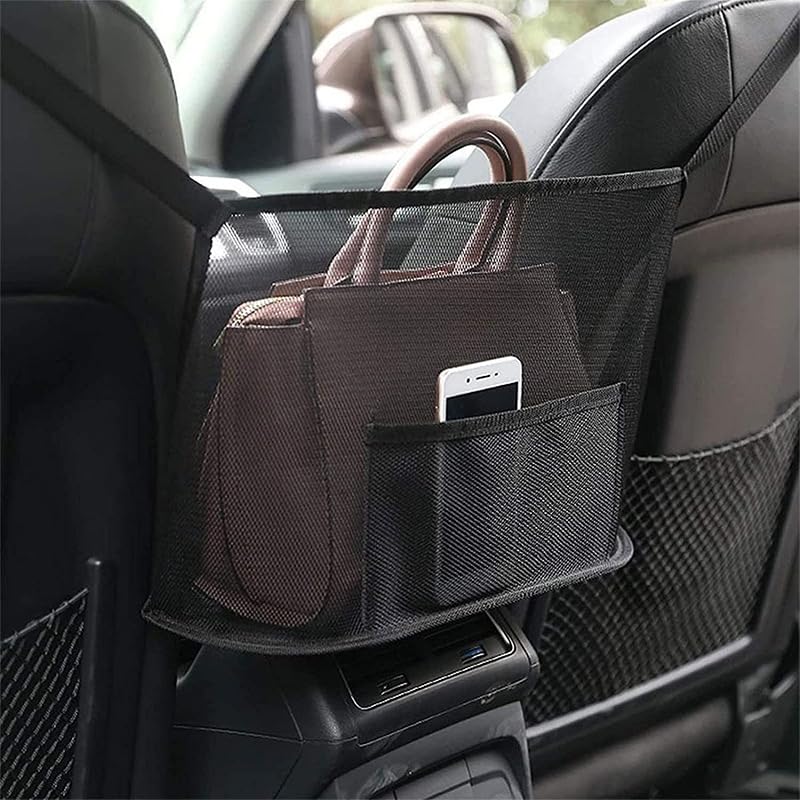 TOPBATHY Tasca Rete Per Auto Portaborse Tra Sedili Posteriori - 12