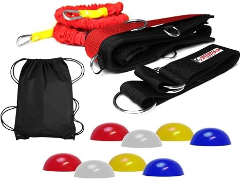 Pro Agility Speed Trainer - Available in 3 Resistance Levels - Made in the USA with Heavy-Duty Welded Hardware