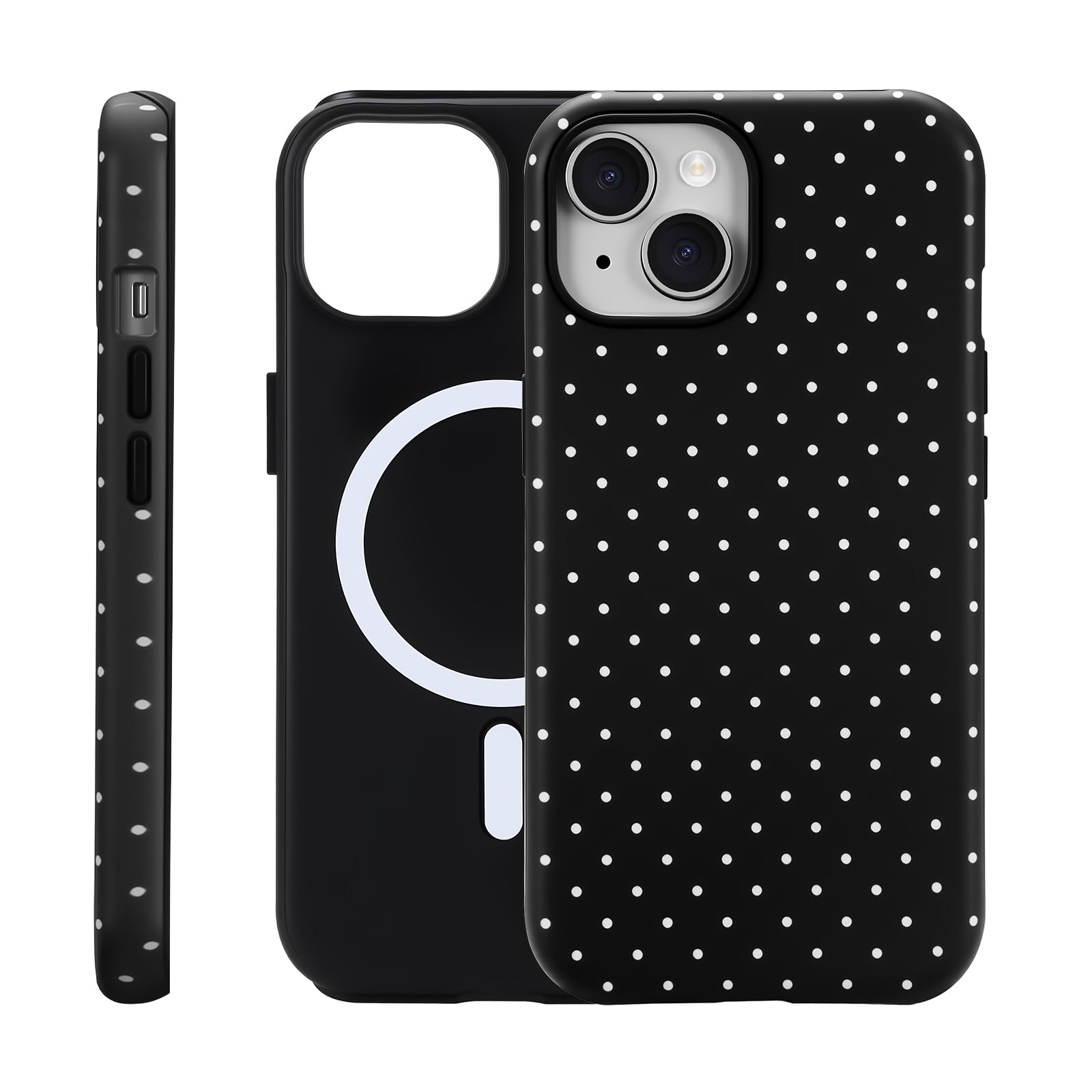 Coque iPhone 15 polycarbonate rigide de qualité supérieure MagSafe - 8