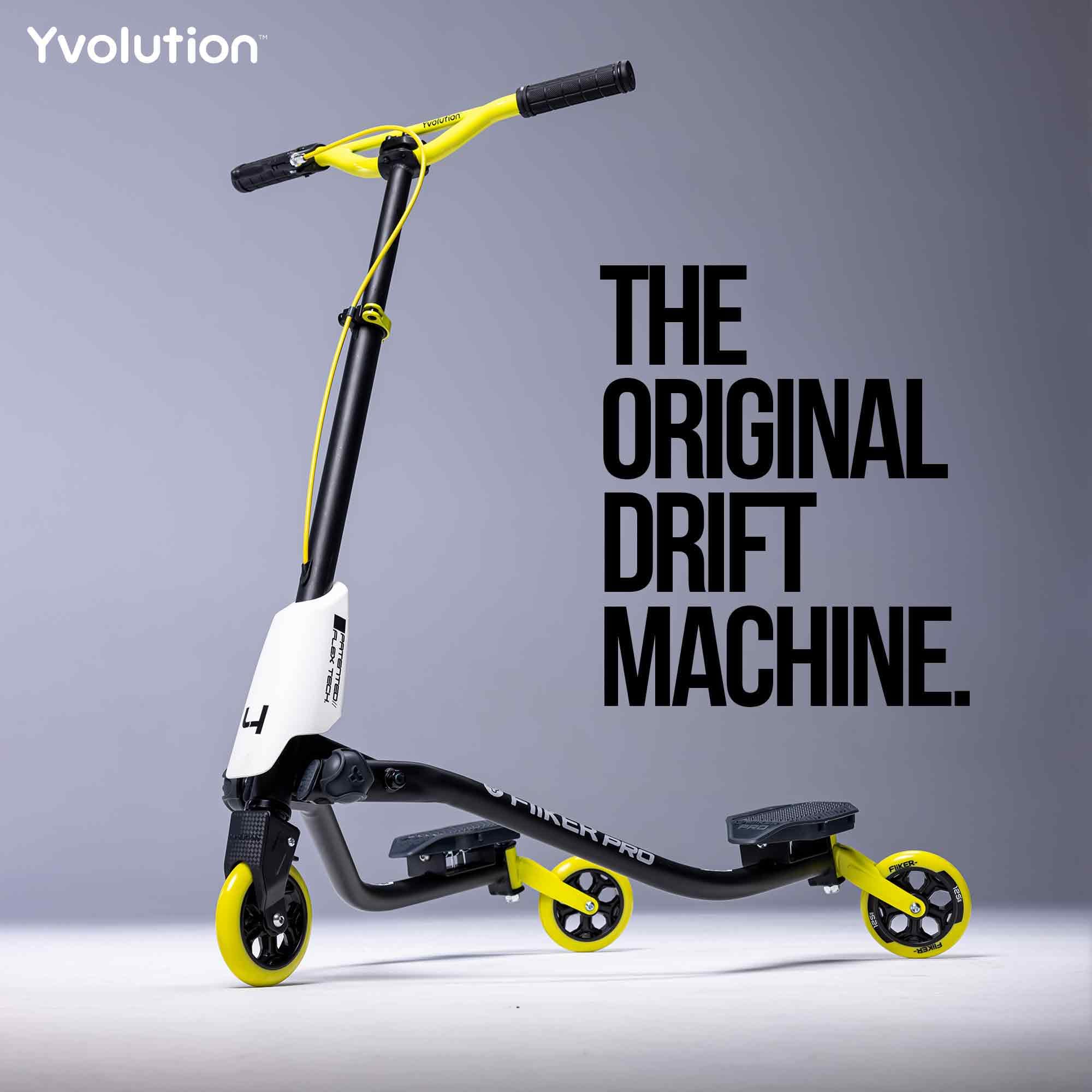 Amazon.co.jp: Yvolution Y Fliker Pro Drifting Scooter Foldable
