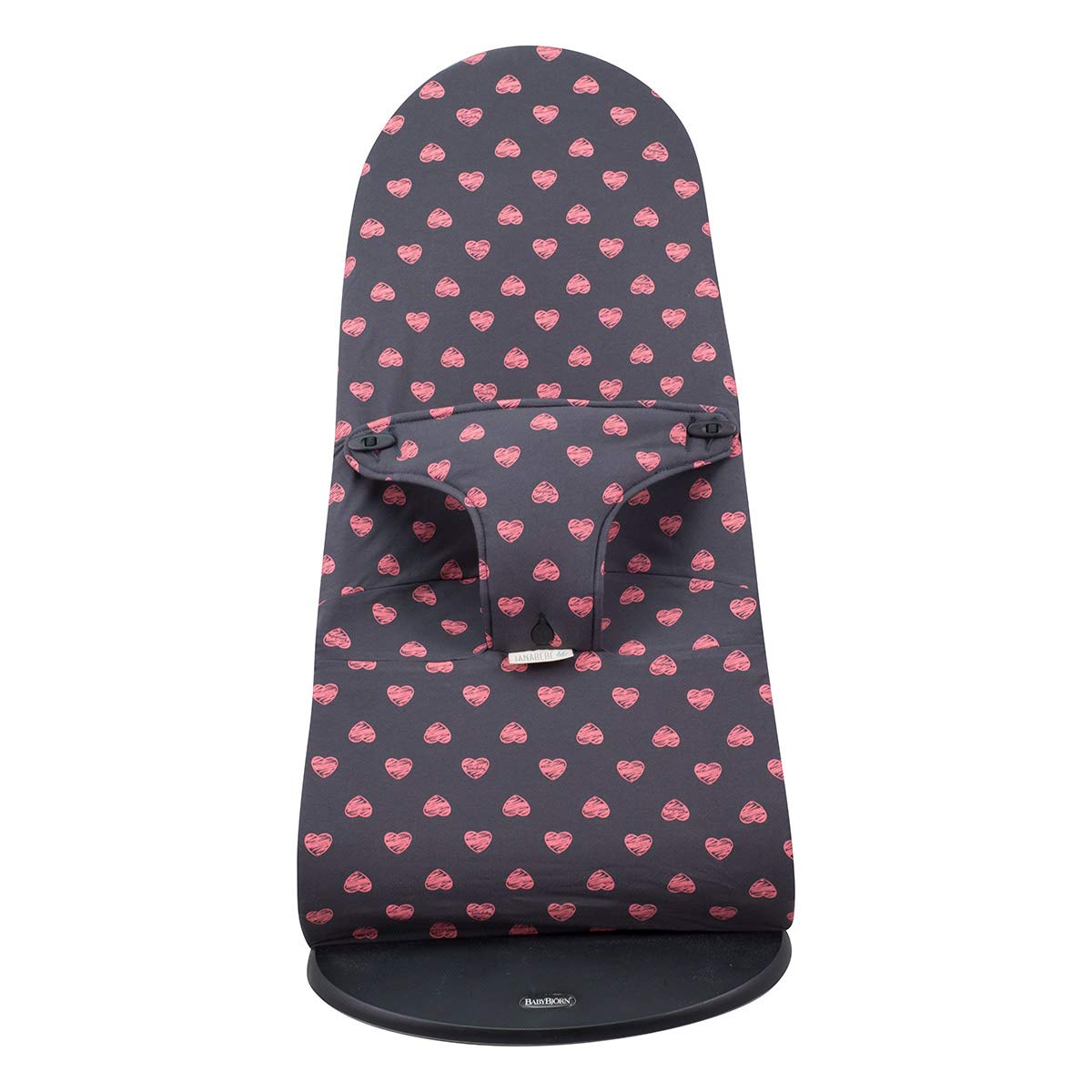 JYOKO Kids Bezug kompatibel mit Babybjorn Bliss, Balance, Soft (Fluor Heart, Baumwolle)