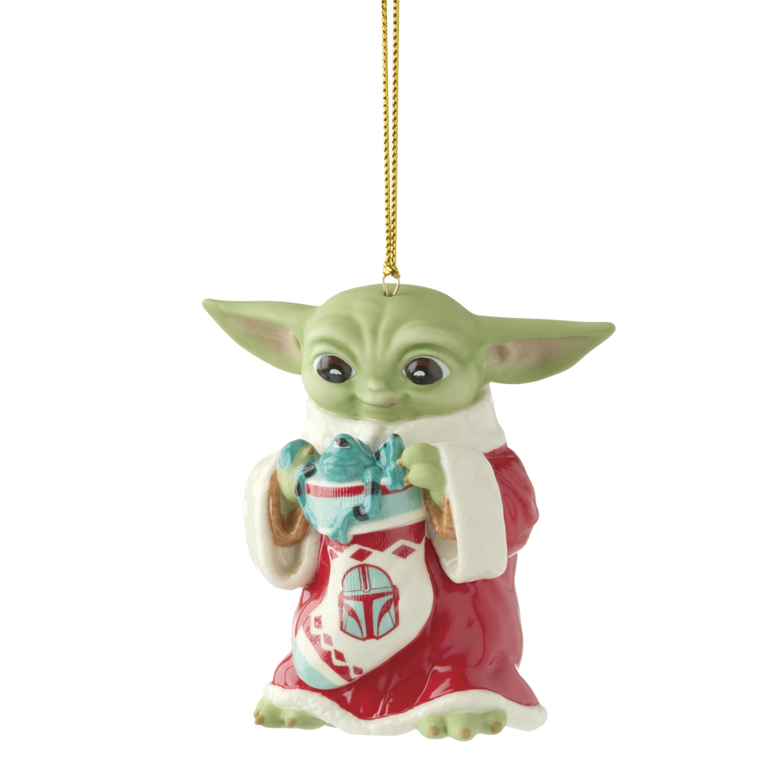 Grogu avec Chaussette de Noël : Sublimez votre sapin avec le modèle Lenox 897106