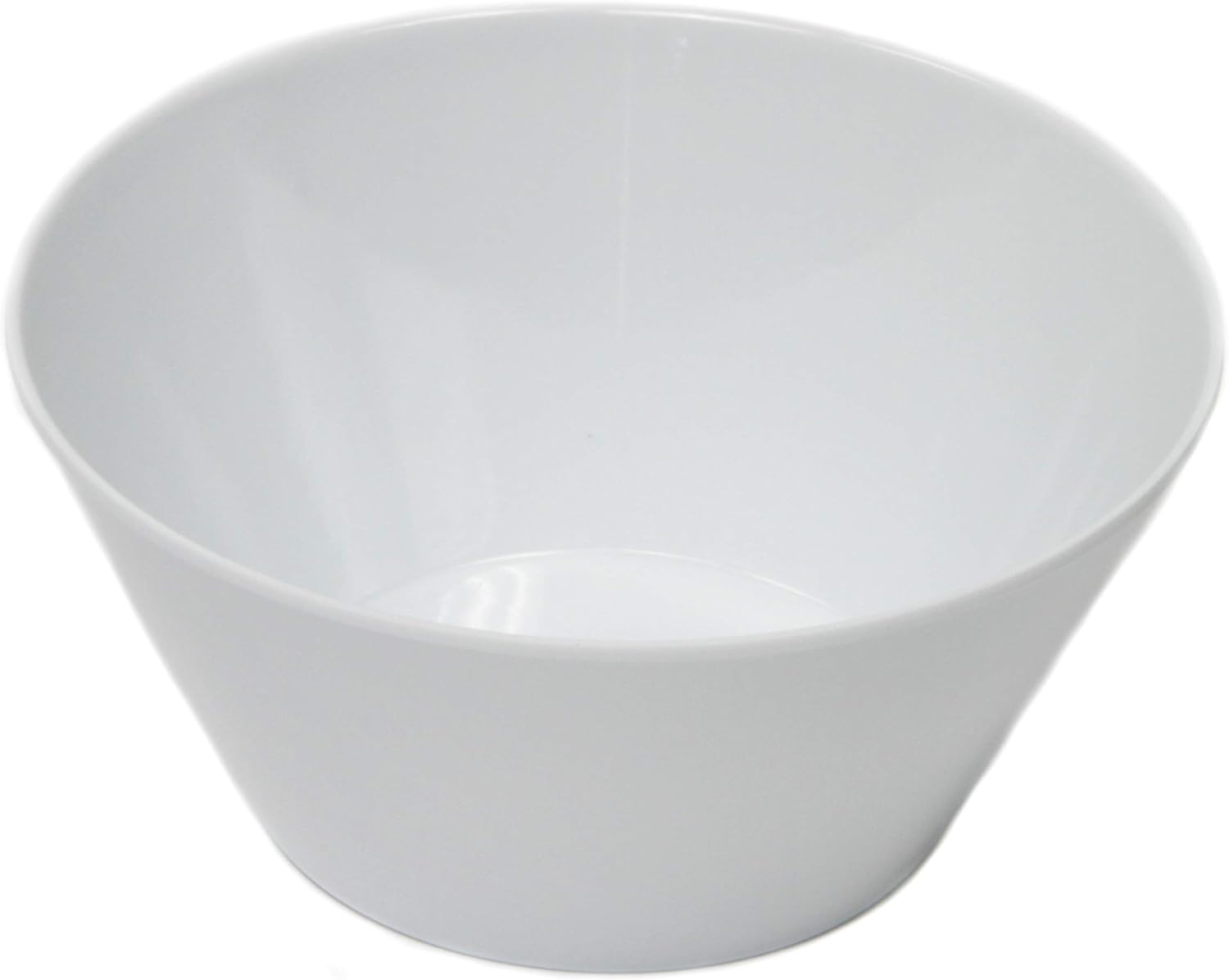 Chef Craft Select Salad Bowl, 6 inch diameter 20 ounce capacity, White
