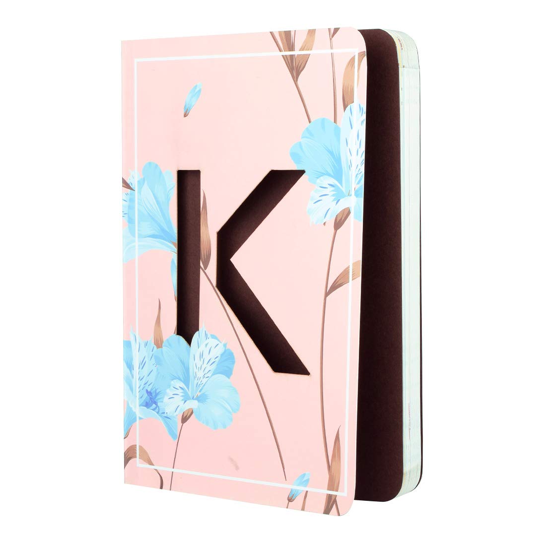 DOODLE - Initial K Lasercut Soft Bound Diary (7 X 4.75 X 0.5-inches, 80 GSM, 192 Pages) Notebook for Girls 4