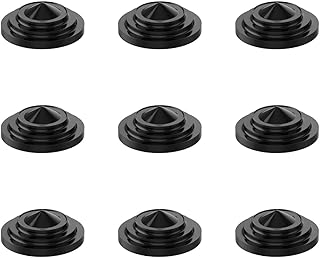 スノーボードデッキパッド 【防錆・アルミニウム・】9個セット MoKo スノボ用パッド 滑り止めデッキパッド スプリットタイプ 尖るスタッズ型 アルミ製 安全対策