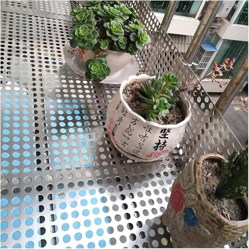 Plaque perforée acier inoxydable 304 stoppant les risques de chute sur le balcon