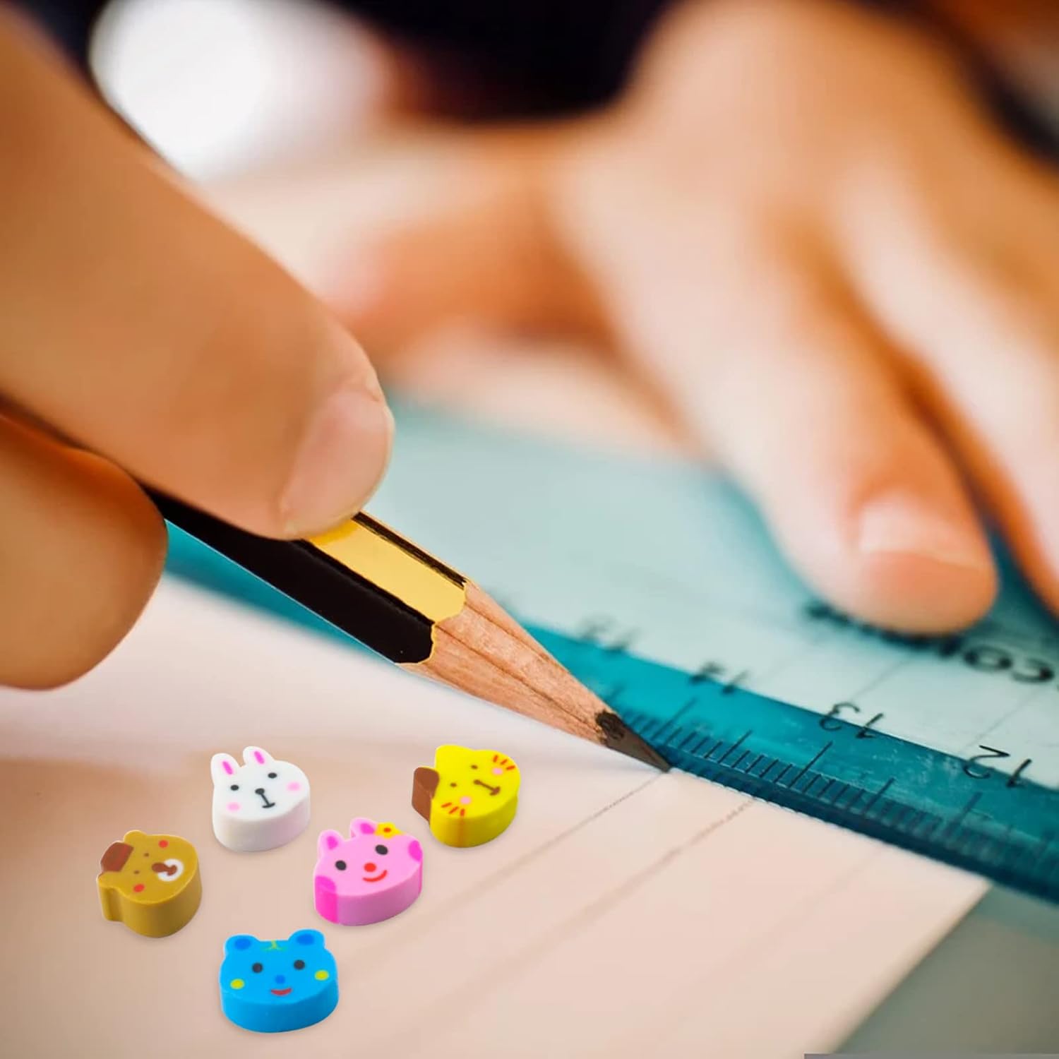 Buy PRALB 800 Pcs Mini Cute Erasers, Mini Cake Eraser, Animal Eraser