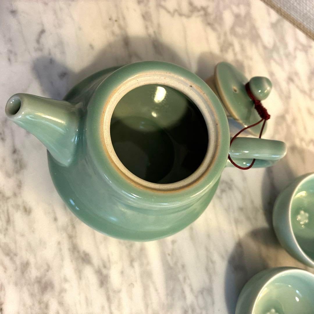 中国茶 青磁 茶器セット 中国茶 青磁 茶器セット 中国茶 龍泉窯 青磁茶器