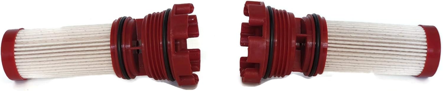 ITACO Boat Motor 8M0122423 in-line Fuel Filter Compatible For Mercury Verado Outboard Motors Engines 35-8M0060041 35-884380T 35-8M0020349 Quicksilver 8M0122423 Sierra 18-7981 Engine (2)